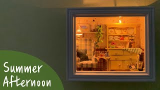 [인테리어 액자] DIY Miniature Summer Afternoon l 미니어처 느지막한 오후