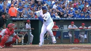8/15/15: Royals' offense supports Cueto in 9-4 win