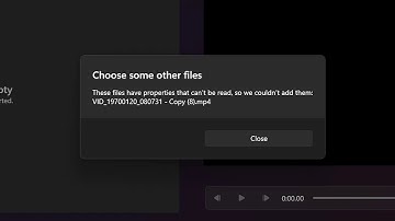 How To FIX These Files Have Properties That Can
