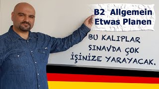 Mündliche Prüfung Telc Deutsch B2 allgemein Teil 3 Gemeinsam Etwas Planen | Hacı Ahmet Altıner