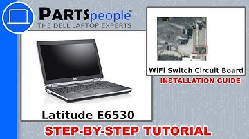 Dell Latitude E6530 (P19F001) WiFi Circuit Board How-To Video Tutorial