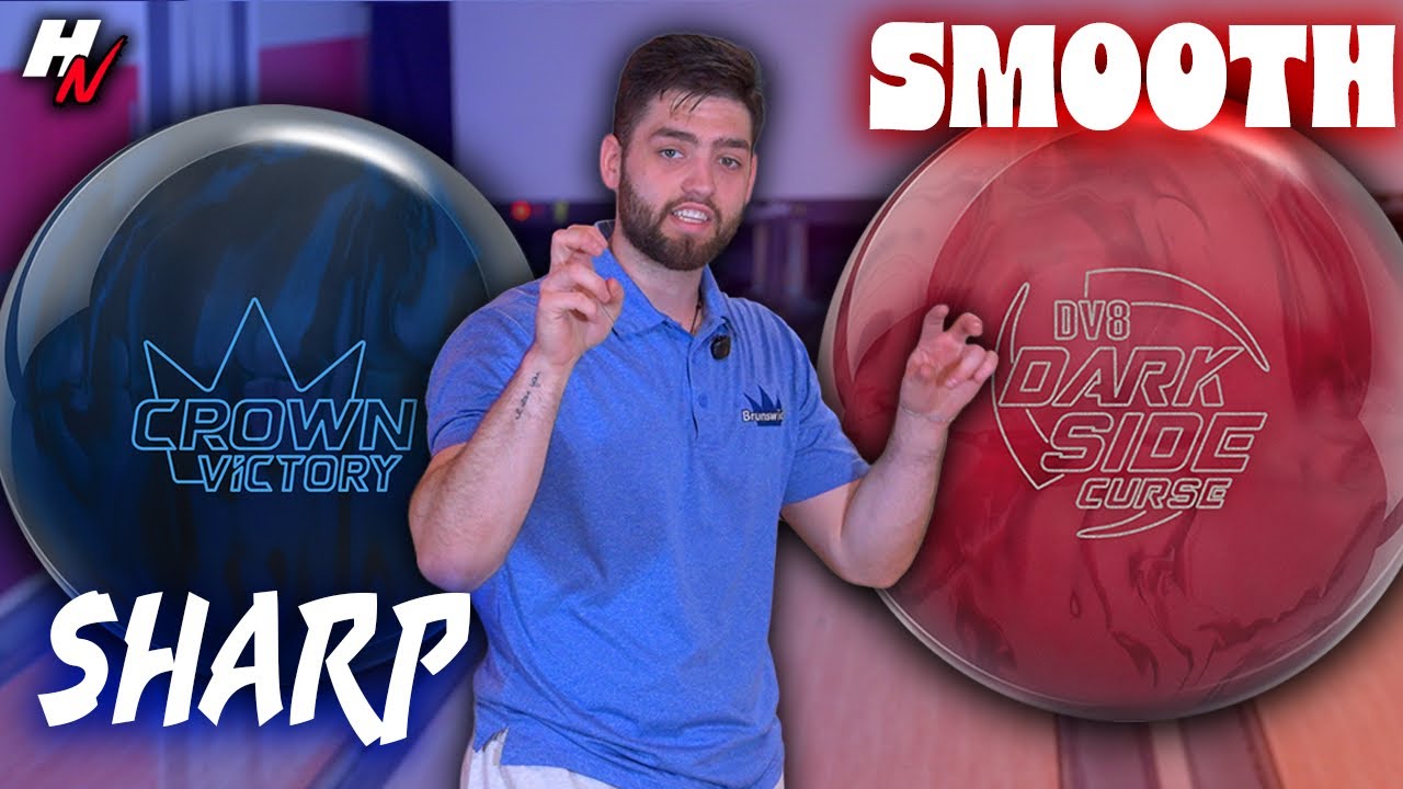 SMOOTH vs SHARP Ball Motion  | DV8 Dark Side Curse | Crown Victory