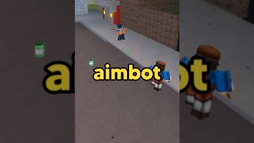 I pretended to have Aimbot in Roblox Arsenal!