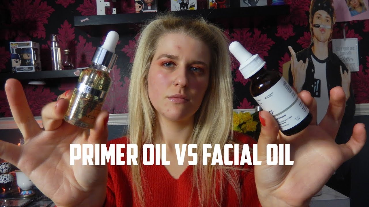 Facial Oil Vs Primer Oil | What Works Best With Foundation? - YouTube