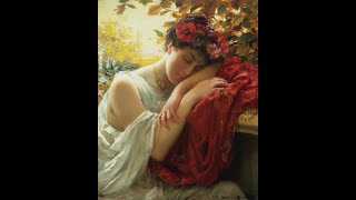 Thomas Benjamin Kennington (1856 – 1916) ✽ English painter  ✽  Playing Love · Ennio Morricone