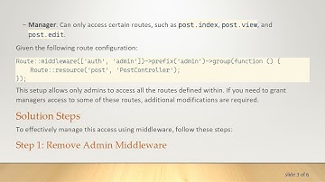 How to Implement Conditional Middleware Access for Different User Roles in Laravel