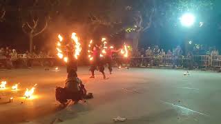 Fire Dancers In Ariano Irpino, Italy, At The Medieval Festival Of Sacre Spine 13 Aug 2026