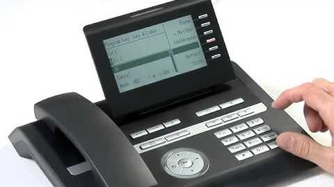 Unify Openstage 40 Saving a Function Key