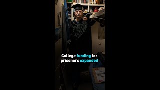 College funding for prisoners expanded