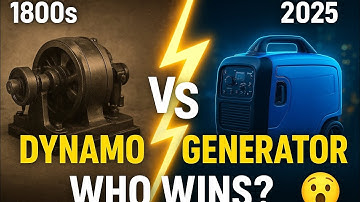 1800s Dynamo vs Today’s Generators: Shocking Comparison!