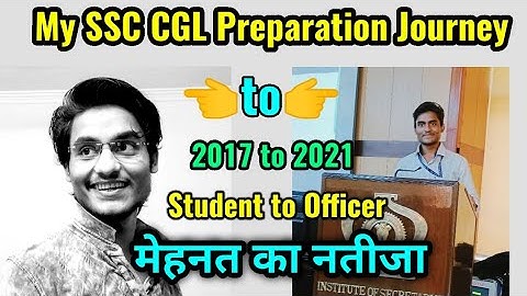 My SSC CGL Journey | Hindi Medium Student से ASO तक का सफर 😍