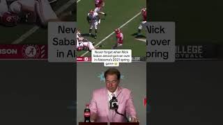 Nick Saban Is Built Different 🤣 Resimi