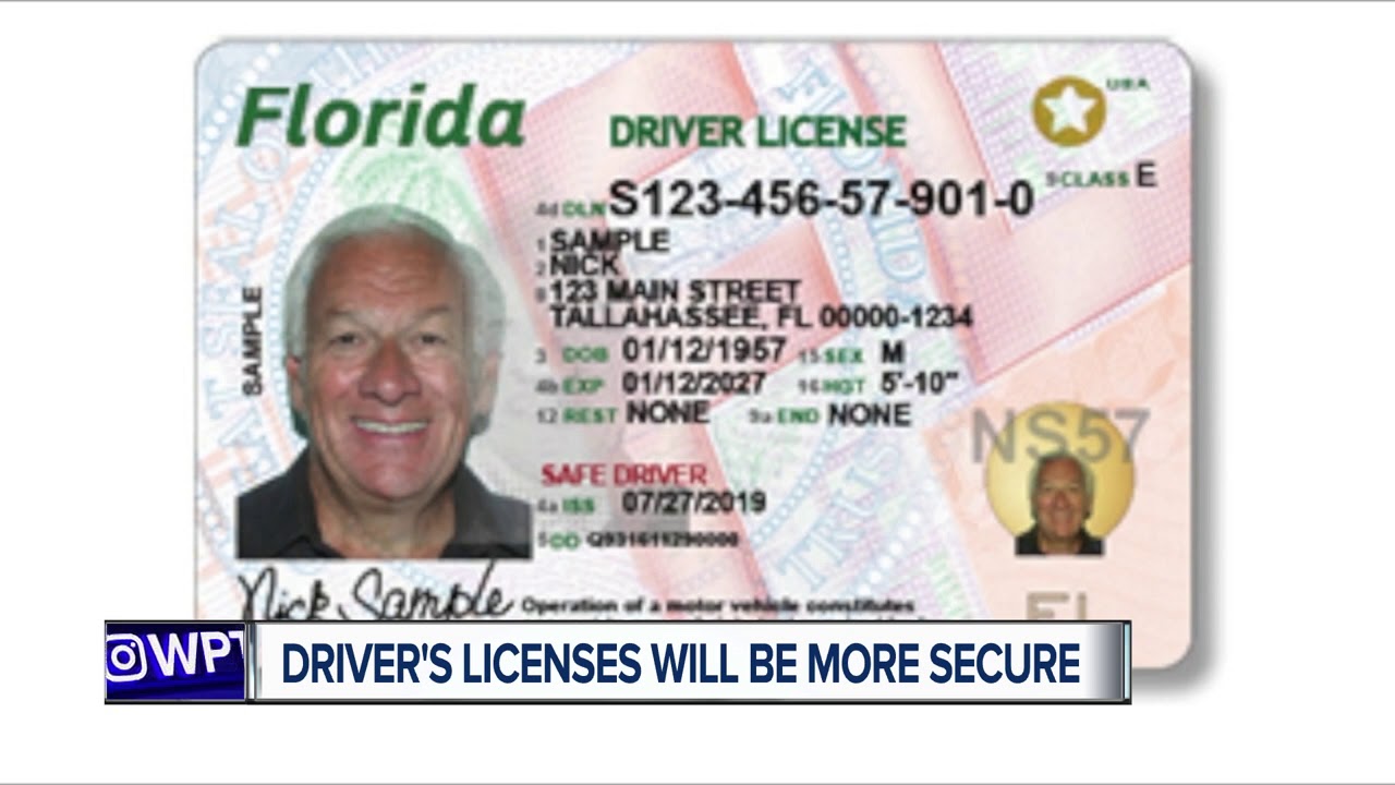 Florida Driver's Licenses Get New Look, Better Security