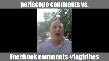 periscope comments vs. Facebook comments #tagtribes | RonOrr.com | Friction-Free Habit Loops