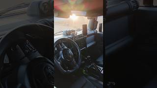 Dark Fj Cruiser Interior
