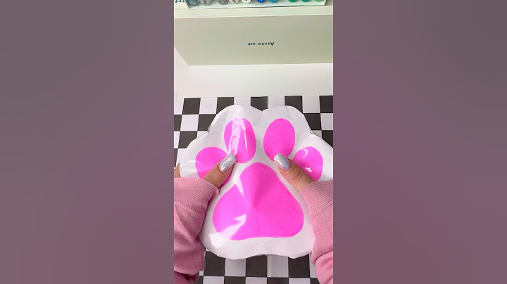 Большая таба лапка сквиш из бумаги 😱🐾💗#сквиши #diy #табалапка #асмр #лапка