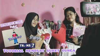 Tau Gak Sih Trans7 (video tutorial buket bunga by purplehandmade)