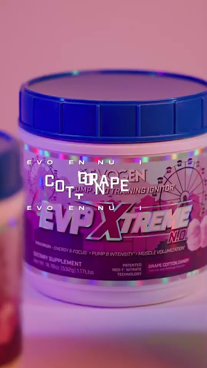NEW PRE-WORKOUT FLAVOR | GRAPE COTTON CANDY!