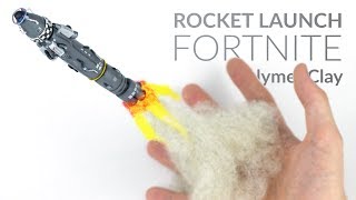 Rocket Launch (Fortnite Battle Royale)– Polymer Clay Tutorial