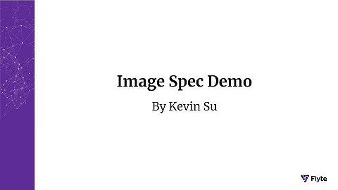 Flyte Image Spec Demo