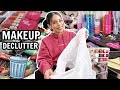 DECLUTTERING & ORGANIZING MY ENTIRE MAKEUP COLLECTION *pre spring cleaning*