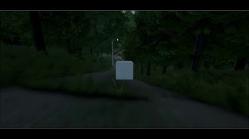 Small forest roads procedural generation demo