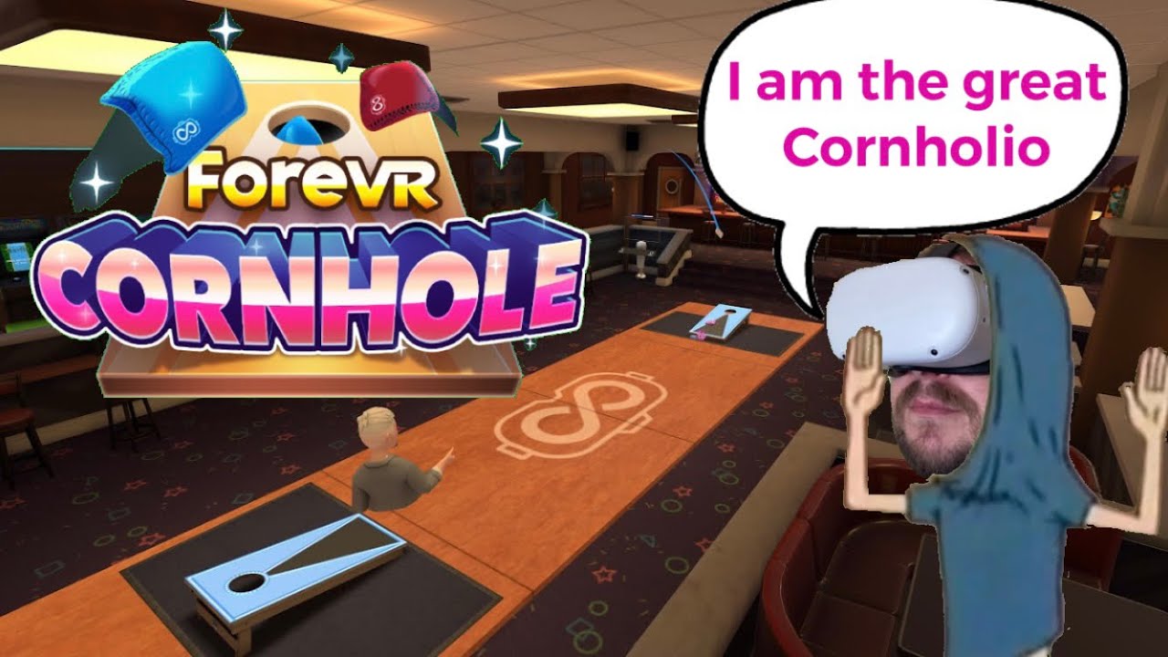 The Great Cornholio ForeVR Cornhole Gameplay Quest 2 YouTube