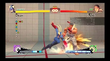 USF4: Decapre Overhead Combos