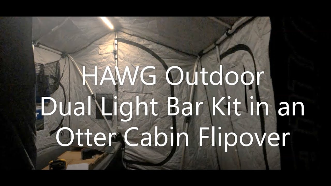 The HAWG Outdoor dual light bar kit 