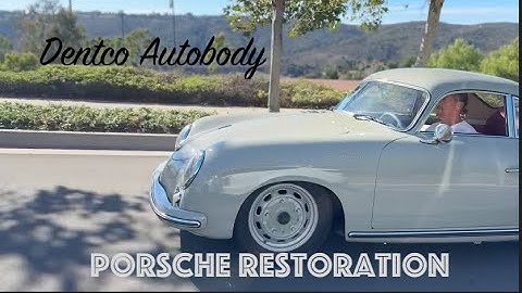 Dentco Autobody Offers Classic Porsche Restoration Services