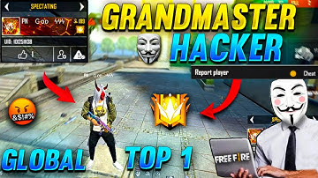 Top 1 Global Player | Playing With Hacker😤 Pro Grandmaster Lobby | Rank Pushing Gold To Grandmaster