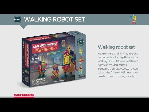 magformers walking robot set