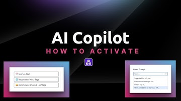How to activate the AI Copilot