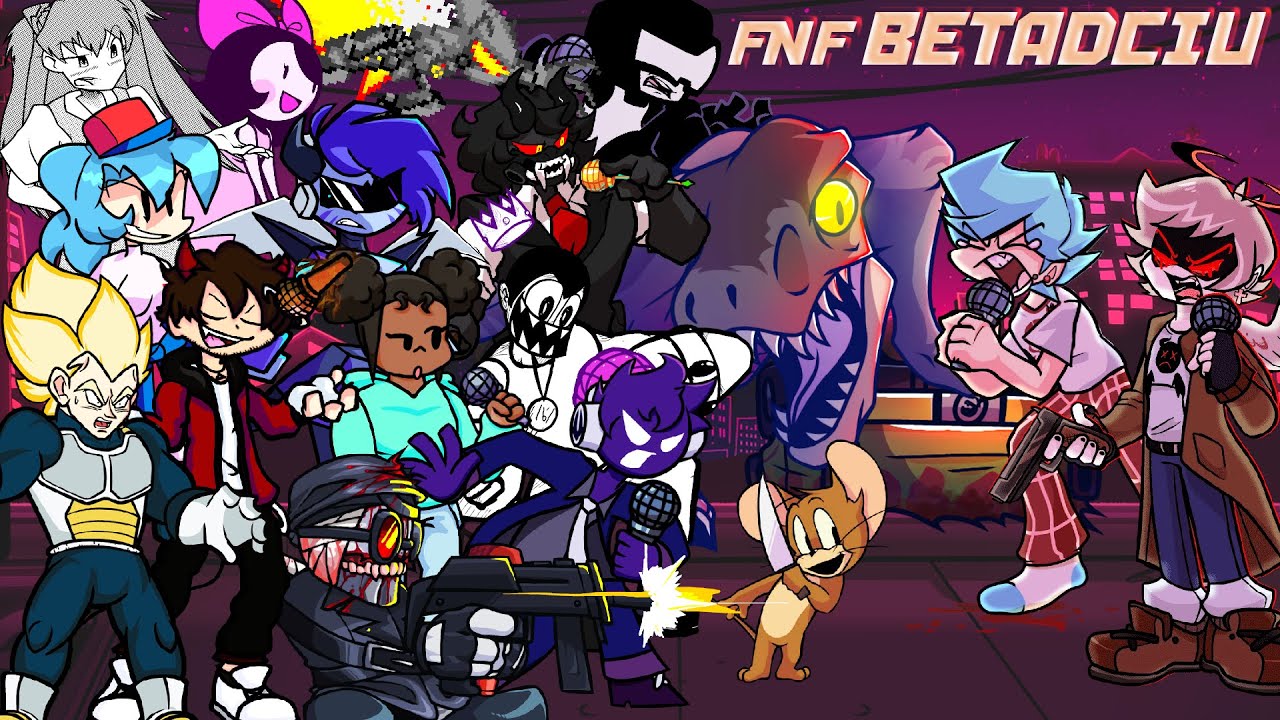 Friday Night Funkin BETADCIU Mod by Blantados - Game Jolt