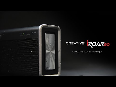 Creative iRoar Go Portable Splashproof Wireless Speaker