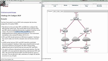 Fall 2015 - CTS265-840 (Week #10 - 11.02.2015) - Challenge #10 - BGP Config. (Lrn Labs)