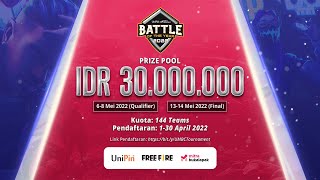 Qualifier Day 2 : UniPin x Mitra Bukalapak Championship (Free Fire)