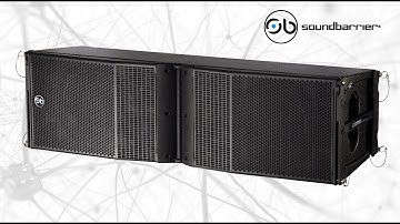 CORE 212 - CORE series Dual 12" Active Three-way Line Array System by Sound Barrier