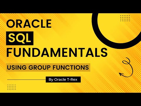 Oracle SQL How to use group functions part 3 - Lesson 53