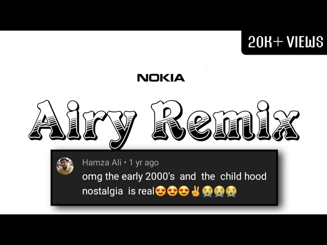 Shan Hexis - Nokia Airy Ringtone - EDM Remix | Official Full Song | 2021 class=