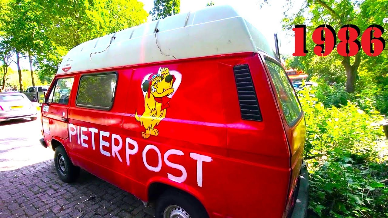 VOLKSWAGEN HOCHRAUM KASTENWAGEN 1986 года. Старые автомобили. Ретро-прогулка