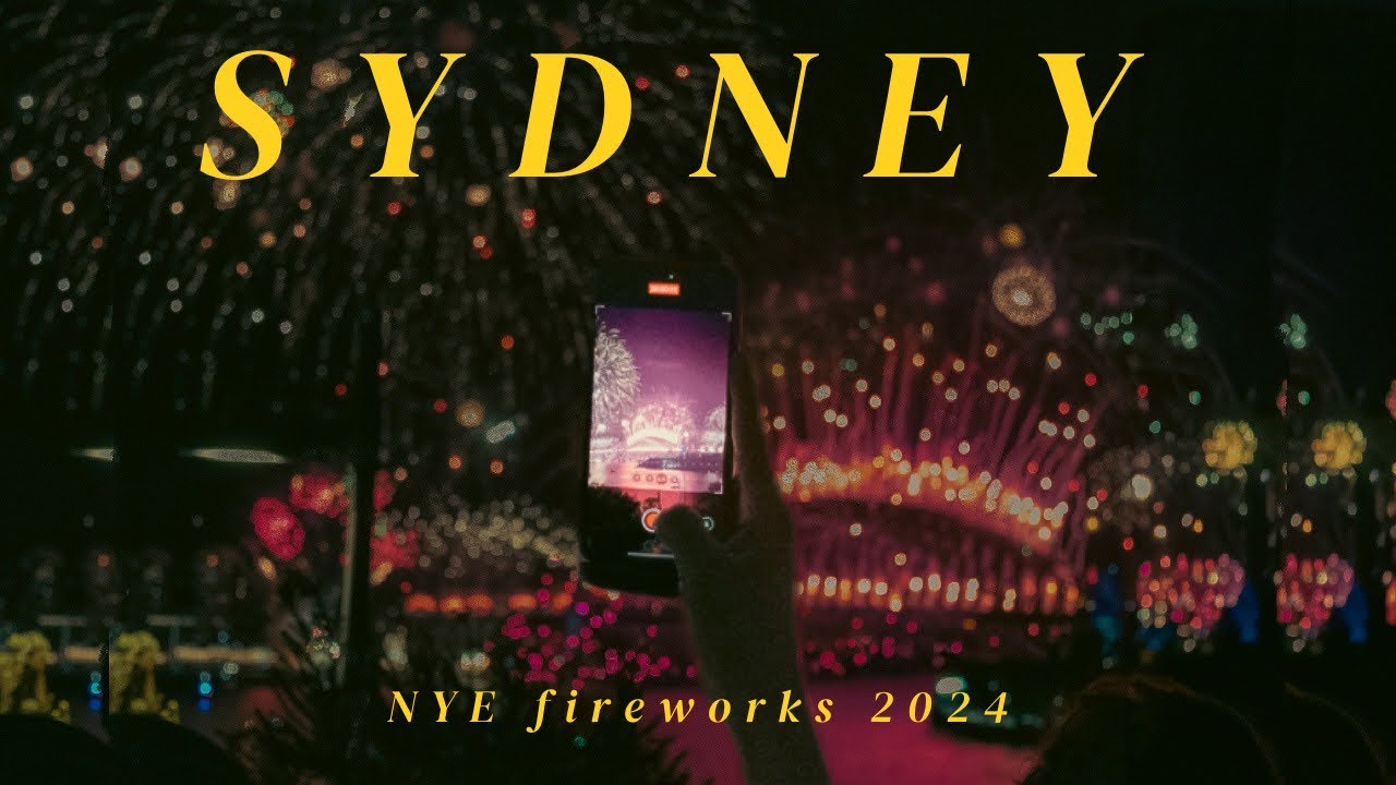 年越しシドニーvlog🇦🇺ずっと乾杯してる私達🎆🍻7ヶ月ベビーとSydney NYE Fireworks2024