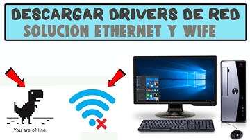 Instalar Drivers de Red WIFI y ETHERNET para Windows 7, 8, 8.1 y 10 / Sin Internet / 3DP NET/ 💻