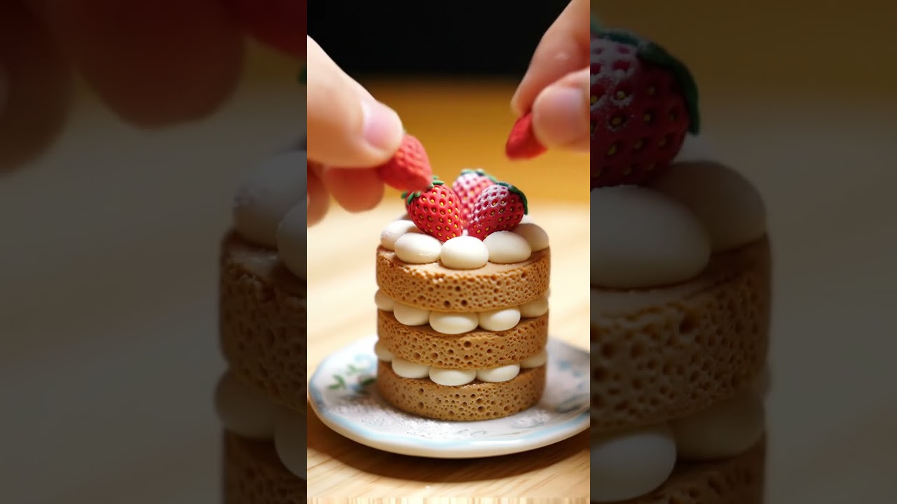 Tiny Cake Magic! ✨🍰