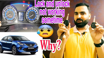 Baleno remote key not working sometime and how to fix Lock unlock issue?🔐🔥