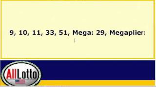 Mega Millions Lottery Drawing Results for April 29, 2011