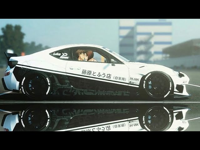 Beauty of Initial D🗿🤌, Pt. 1 #initialdedit #animeedit #cars #fyp #k, initial  d edit