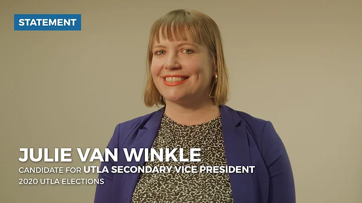 Julie Van Winkle, Candidate for UTLA Secondary Vic...