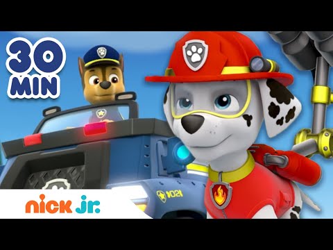 PAW Patrol | 30 Mins Of Adventure Bay Rescues! | Nick Jr.