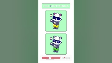 Only 10% Can Find All 5 Differences | Visual Puzzle Challenge #shorts